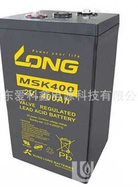 LONG广隆MSK400/2V400AH  直流屏UPS铅酸免维护长寿命蓄电池