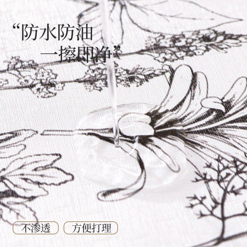 防尘餐桌垫烤火桌防水皮罩防水防油免洗烤火桌子罩套电炉罩耐高温