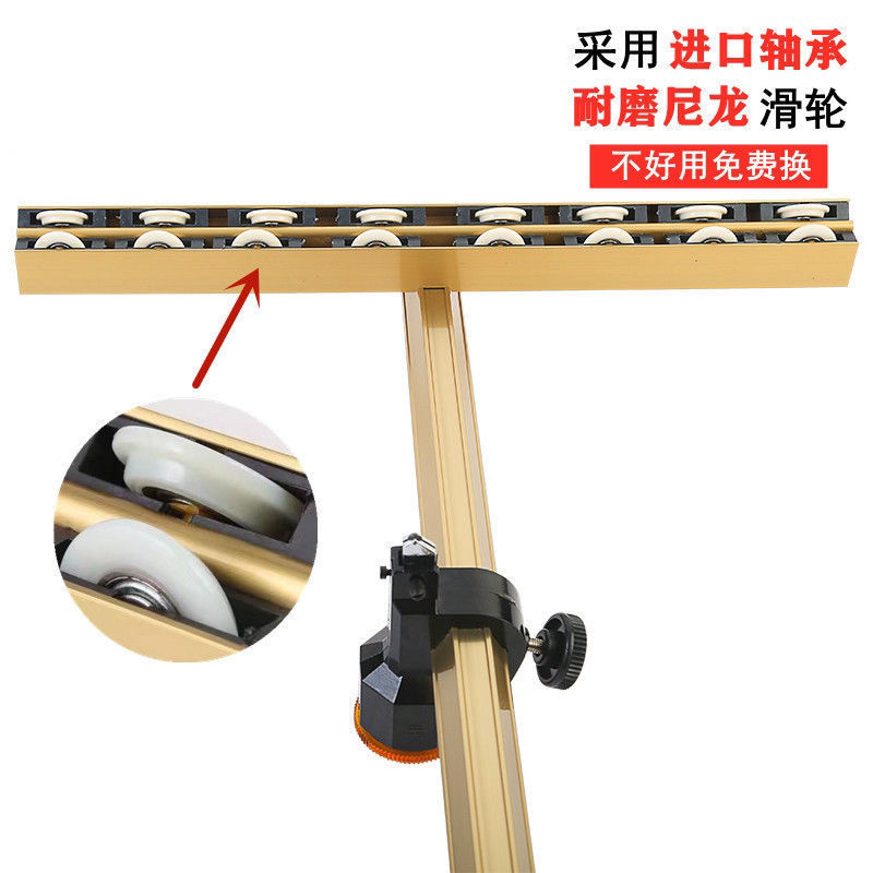 玻璃推刀玻璃刀t型高精度滚轮式拖刀厚玻璃切割刀划玻璃瓷砖刀头