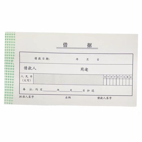 请款单 费用报销单 请款凭证 请款单据 请款条 95*175mm 借款单据