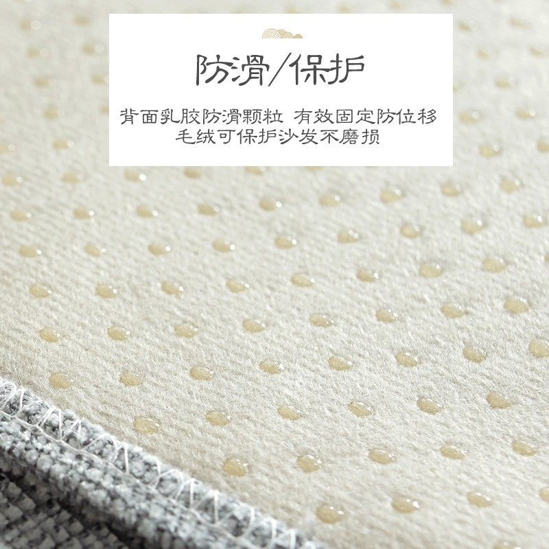 中式实木沙发垫四季通用纯色防滑坐垫高档客厅123组合套罩巾