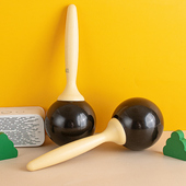 乐队沙锤专业砂球奥尔夫打击乐器木沙锤成人节奏乐器塑料砂槌大号