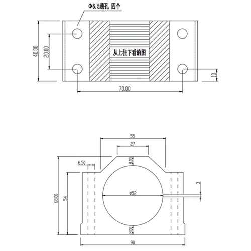 800W 风冷主轴110V直流 20000转 ER11 ER16 0.8KW高速雕刻机电机