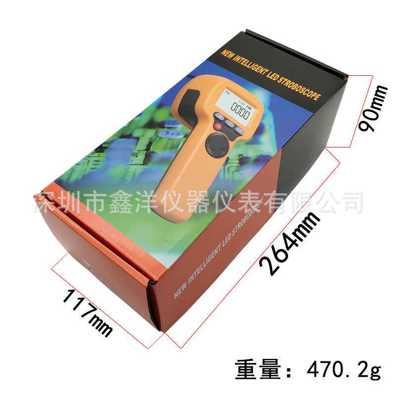 DT10S LED频闪仪多功能 10万转频闪灯 手持测速仪闪光测
