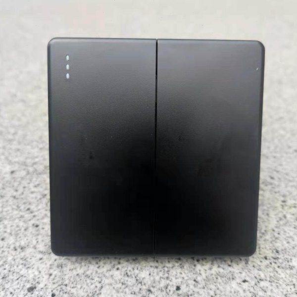 86型黑色双门铃开关 二位2位二开常开常闭开关自动复位面板按钮,电子/电工,门铃开关/门铃,淘宝优惠券,粉丝福利购,淘宝优惠卷