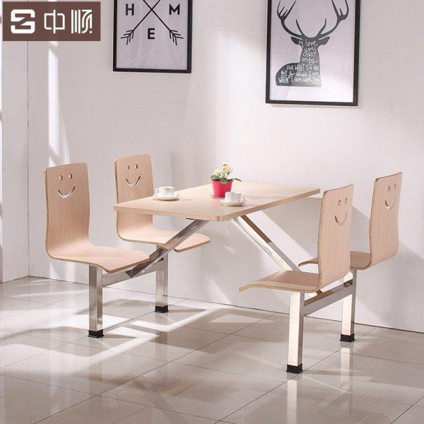 快餐桌椅组合小吃店饭堂餐厅面馆桌椅连体员工学生不锈钢食堂餐桌,商业/办公家具,食堂餐桌椅,淘宝优惠券,粉丝福利购,淘宝优惠卷