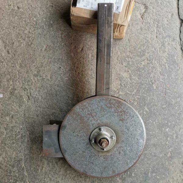 花生播种机配件 圆盘开沟器总成 23圆盘高45 28径高56锰钢盘