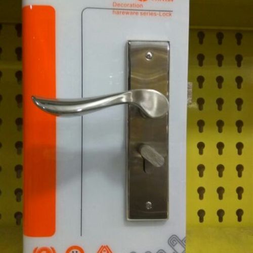 彩韵不锈钢卧室大门锁内房门锁通用型实木门锁大50双舌静音执手锁