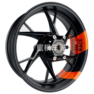 250SR 450SR 450NK 800NK改装 摩托车 钢圈 轮圈 轮毂 大箭头贴纸