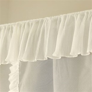 宿舍床帘蚊帐一体式 全遮光上下铺通用学生寝室窗帘上铺围帘挡布女