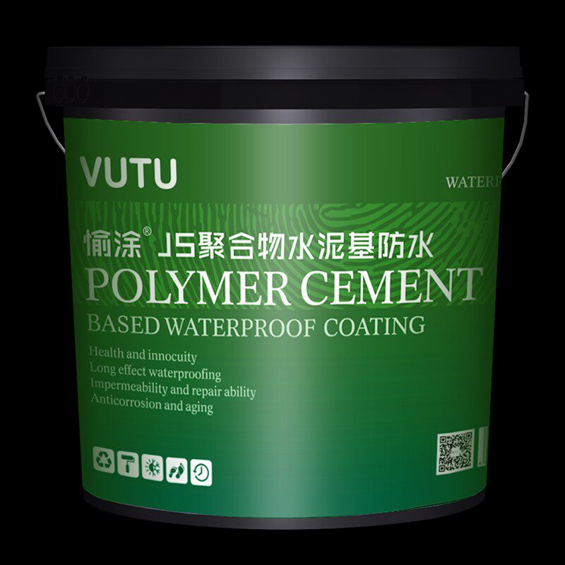 JS间水涂料屋顶房补楼顶鱼池水池防漏水泥胶卫生防顶漏材料堵漏王