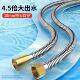 大流量花洒软管淋浴喷淋管不锈钢花酒晒通用淋雨洗澡水管喷头配件