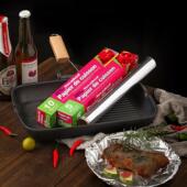 锡纸卷大卷铝箔纸食品级烤箱空气炸锅专用厨房家用加厚烧烤锡箔纸