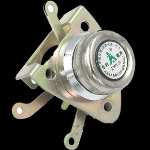 防盗门自动碰锁三爪旋钮锁自动碰锁体后把手门锁通用王力门锁配件