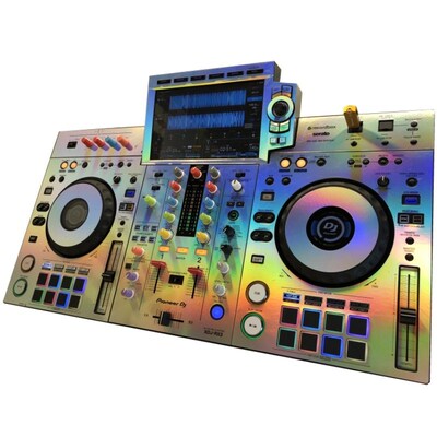 先制XDJ-RX3贴膜全包围镭射xdjr碟3一体机数码DJ控锋器打x机保护