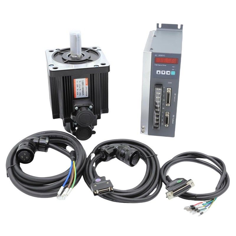 迈信广数60/80/110/130交流刹车伺服电机驱动器套装400750W/1.5KW