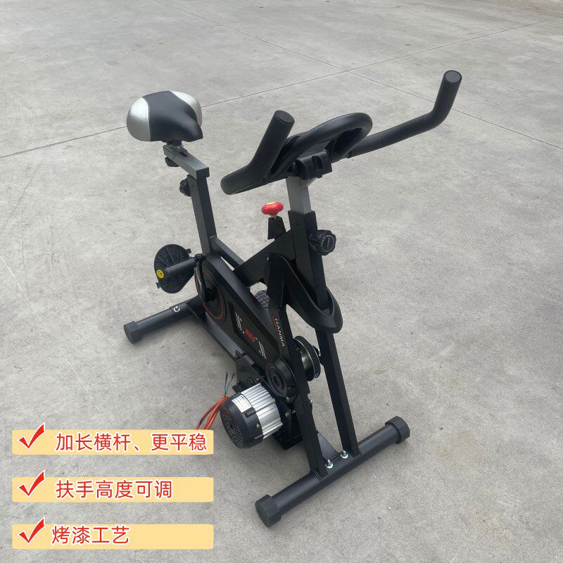 220V伏2000瓦动感单车脚踏发电机健身12伏48V60V72伏永磁交流充电