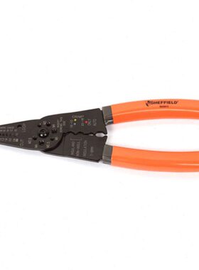 钢盾工具 8寸带刃口剥线钳 剥线器S035013 0.8-2.6mm