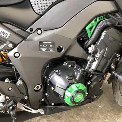 适用 Z900 Z1000 R SX发动机边盖改装防摔保护盖防摔罩保护块