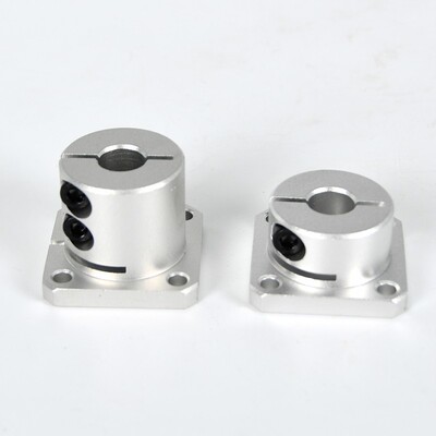 方法兰导向轴支座开口光轴固定架STHWSB SSTHWSL STHWSBL16 20 25