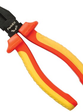 宝工PM-912 7寸耐高压绝缘电工钳老虎钳钢丝钳1000V1KV