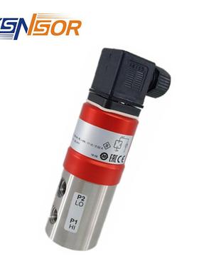 瑞士HUBA692.919007101压差变送器 差压传感器0-6BAR 可配显示器