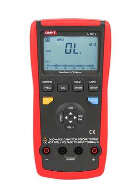 优利德UT612高精度LCR手持数字电桥 电感电容电阻测量仪