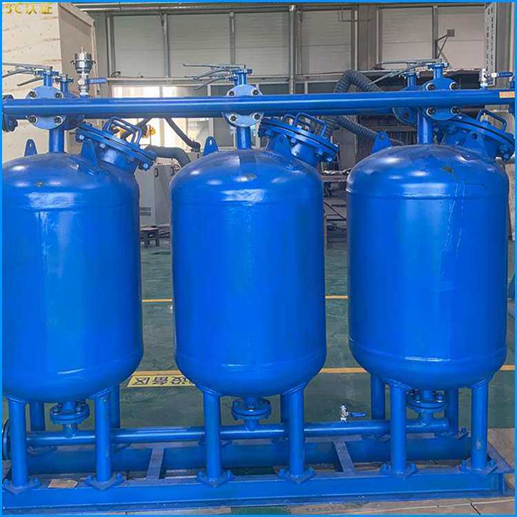 立式循环水旁滤过滤器 多罐并联 全自动PLC控制 单台流量50m3