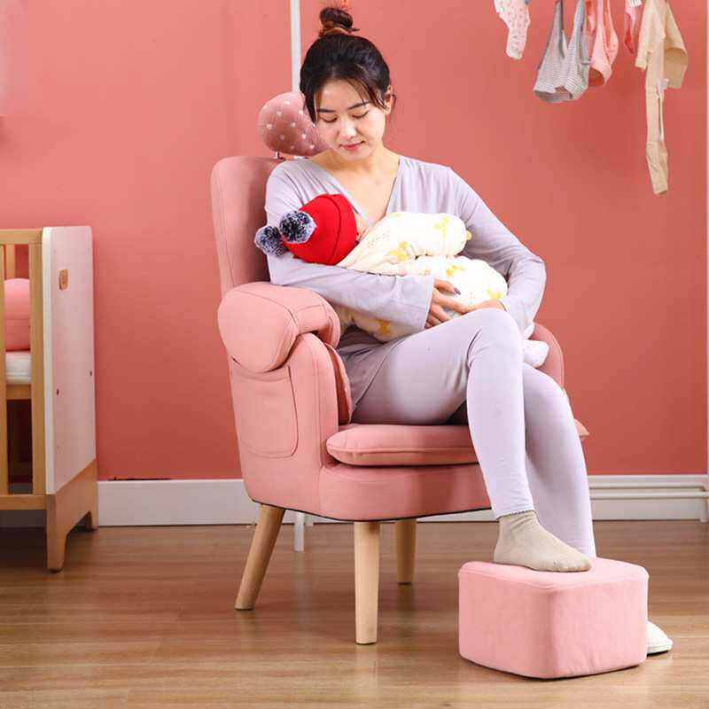 .喂奶哺乳椅子沙发凳月子中心母婴室沙发孕产妇单人靠背电动
