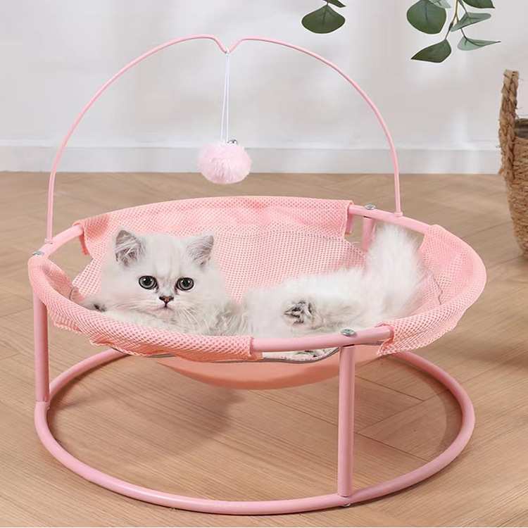 猫摇篮休闲椅深度睡眠透气躺椅可拆卸和可水洗的吊床铁猫床
