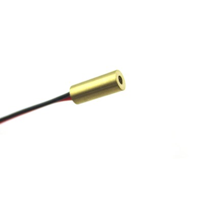 小尺寸635nm 650nm 红光点射激光头红光激光镭射模组点光源发状器