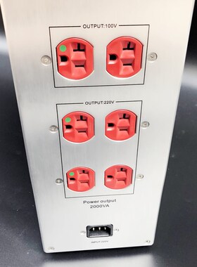 加拿大【PLITRON】2000W 220V变2 0V2100V 净源隔离变压器 电化器