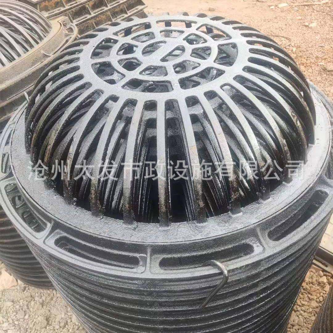 球墨铸铁圆形方形溢流井盖海绵城市排水溢流井篦雨水溢流口篦子,基础建材,井盖,淘宝优惠券,粉丝福利购,淘宝优惠卷