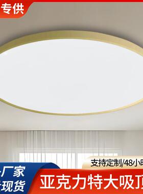 LED亚克力特大吸顶灯780mm大号超亮现代简约三色光源厂家供应