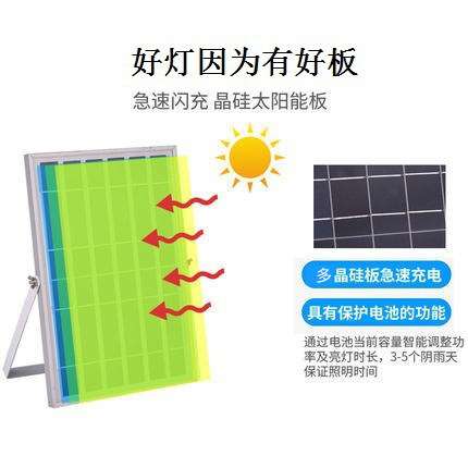 太阳能灯新农村庭院照明壁灯户外家用高亮大功率乡村led防水路灯