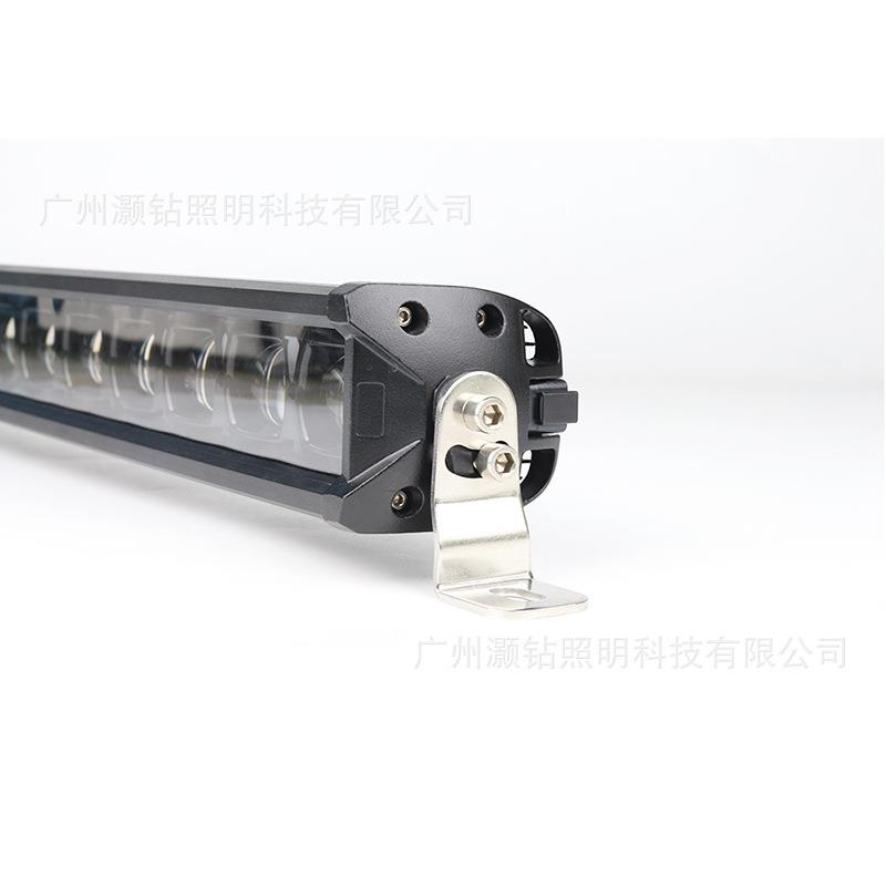 汽车6D长条灯 大功率单排LED条灯越野改装车顶前杠射灯 厂家直销