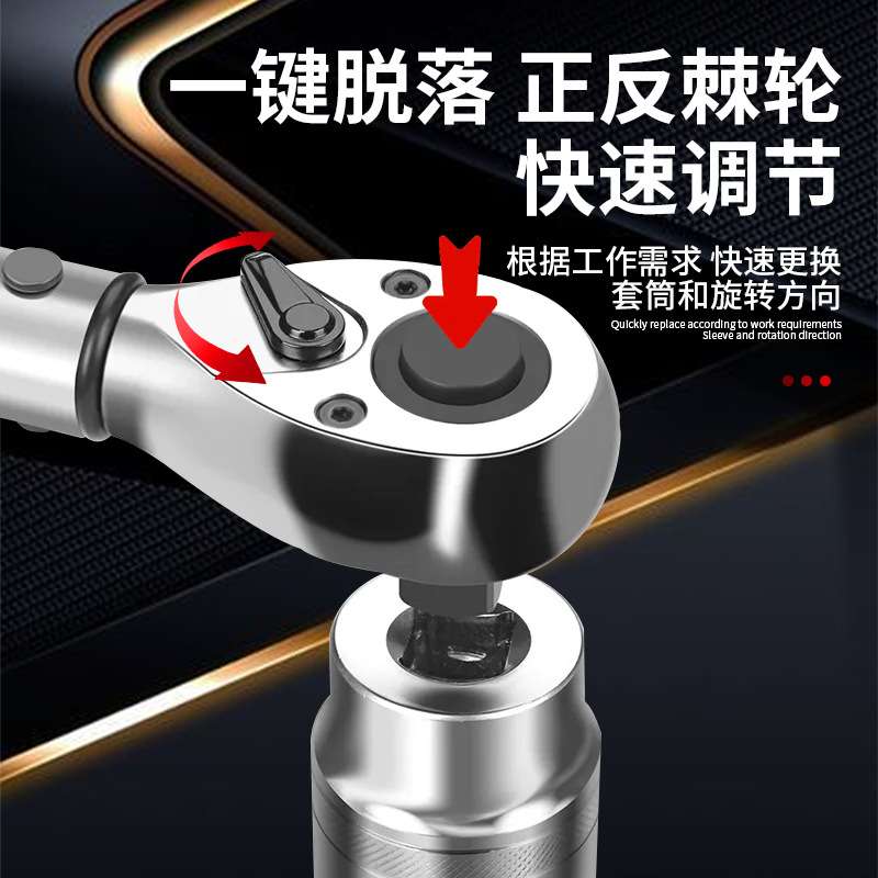 扭力扳手专用预置可调式扭矩公路车汽车维修火花塞高精度工具套装图片