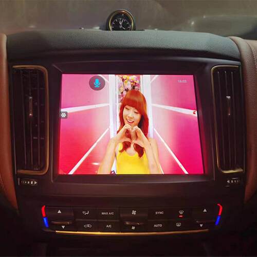 适用16-23款玛莎拉蒂 Levante 安卓8.4寸中控智能屏导航仪CarPlay