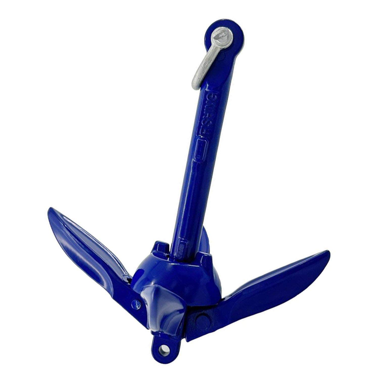 艾硕/ISURE 蓝色铝锚155MM折叠锚伞形锚皮划艇锚冲锋船用五金配件,模玩/动漫/周边/娃圈三坑/桌游,模型制作工具/辅料耗材,淘宝优惠券,粉丝福利购,淘宝优惠卷