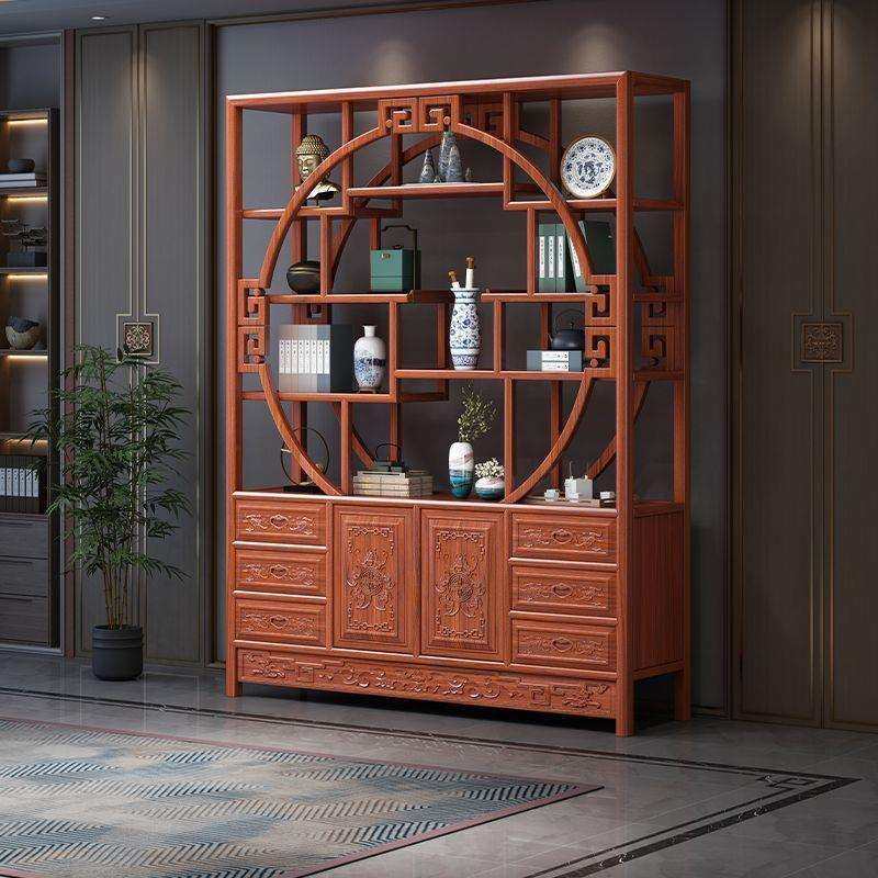 博古架实木新中式多宝阁茶业具展示架收纳柜摆件隔断现代简约酒柜,玩具/童车/益智/积木/模型,毛绒/玩偶/公仔/布艺类玩具,淘宝优惠券,粉丝福利购,淘宝优惠卷