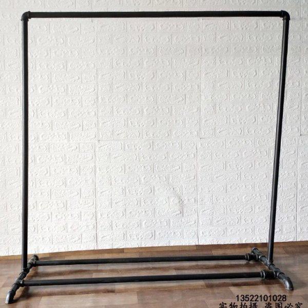 服装展示架龙门复古衣帽单杠双杠库房落地镀锌水管夜市晾衣架包邮,商业/办公家具,服装展示架,淘宝优惠券,粉丝福利购,淘宝优惠卷