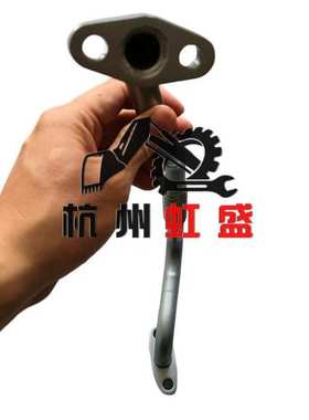 适用挖掘机配件增压器回油管6D14 6D15 6D16加藤700 820机型使用