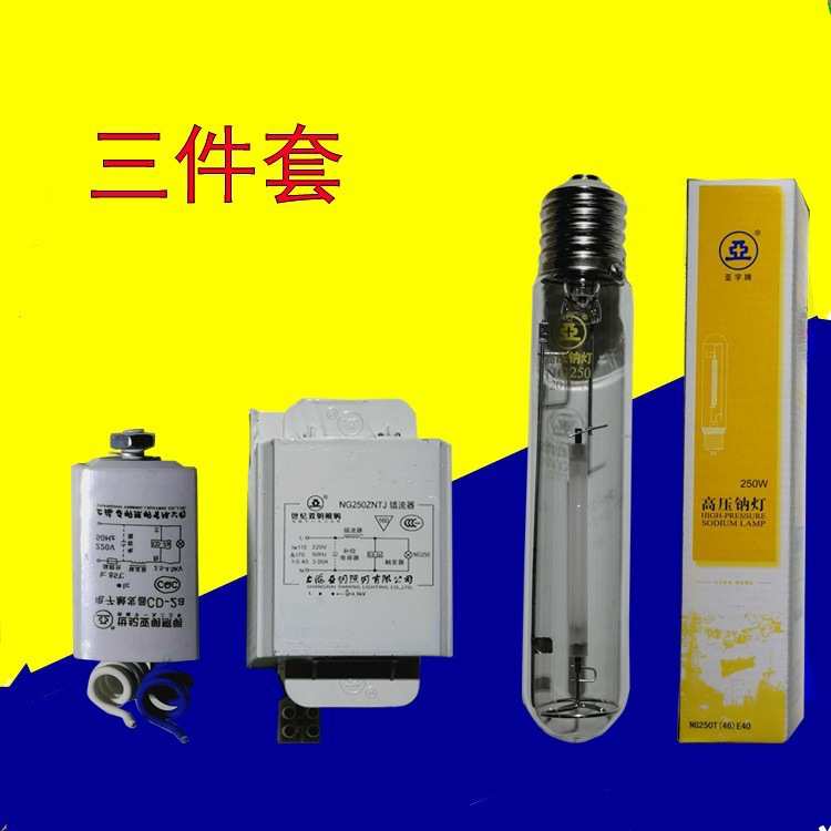 高压灯灯灯管NG70W150W250W400W路灯镇流器钠灯金卤灯疝⑦灯1000w