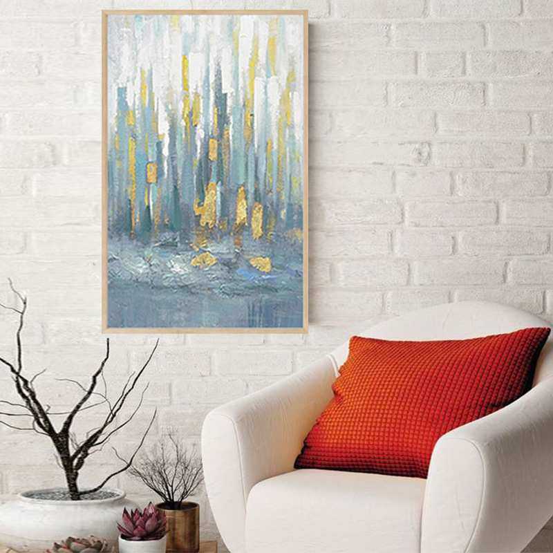 北欧简约玄关画客厅沙发背景墙装饰画走廊过道风景抽象手绘油画,模玩/动漫/周边/娃圈三坑/桌游,模型制作工具/辅料耗材,淘宝优惠券,粉丝福利购,淘宝优惠卷