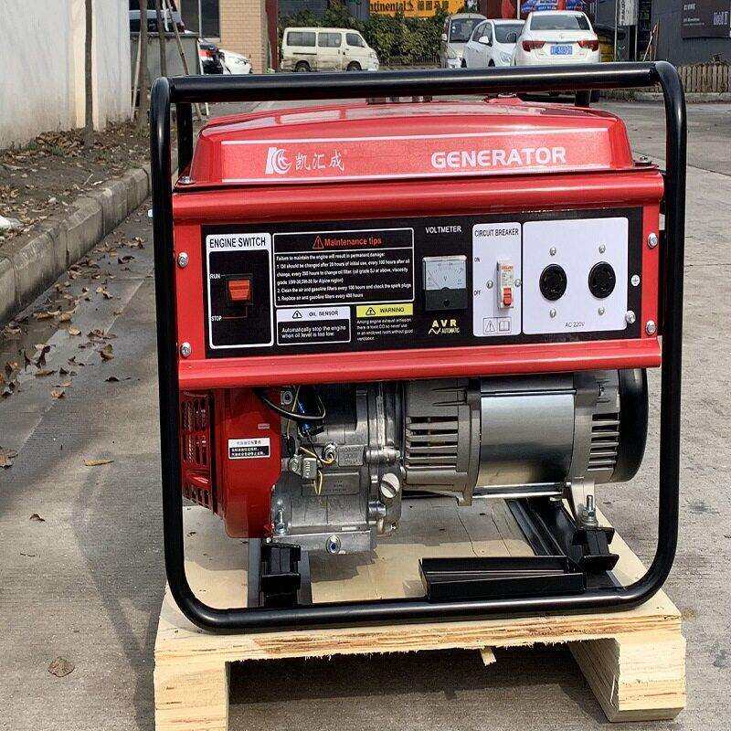 凯汇成发电机本田发动机GX390EC7000相5KW汽油发电机组