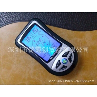 手持电子指南针海拔表 户外运动多功能8合1高度计气压计海拔仪