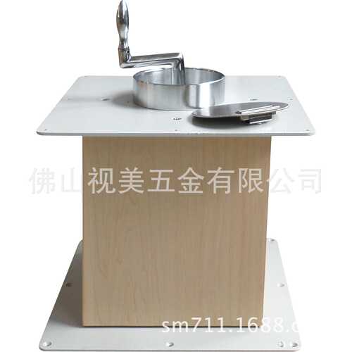 视美手动大铝榻榻米升降机和室升降桌250(木纹)