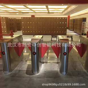 武汉票务系统检票翼闸景区二维码验票闸机游乐园多通道人行通道闸