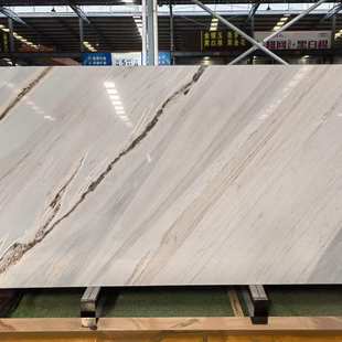 白金沙大理石奢石餐桌 厨房台面岛台石材定制加工背景墙