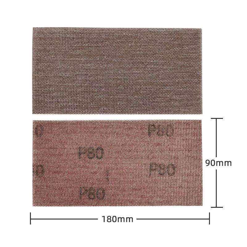 180/90mm 网格砂纸 篆刻用 干湿两用 网状纱布 印章磨 汽车喷漆用